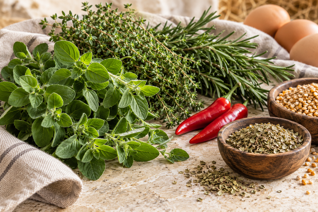Why Essential Oils and Plant Extracts Benefit Your Flock