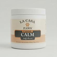 La Casa Paws Canine CALM Soft Chews jar
